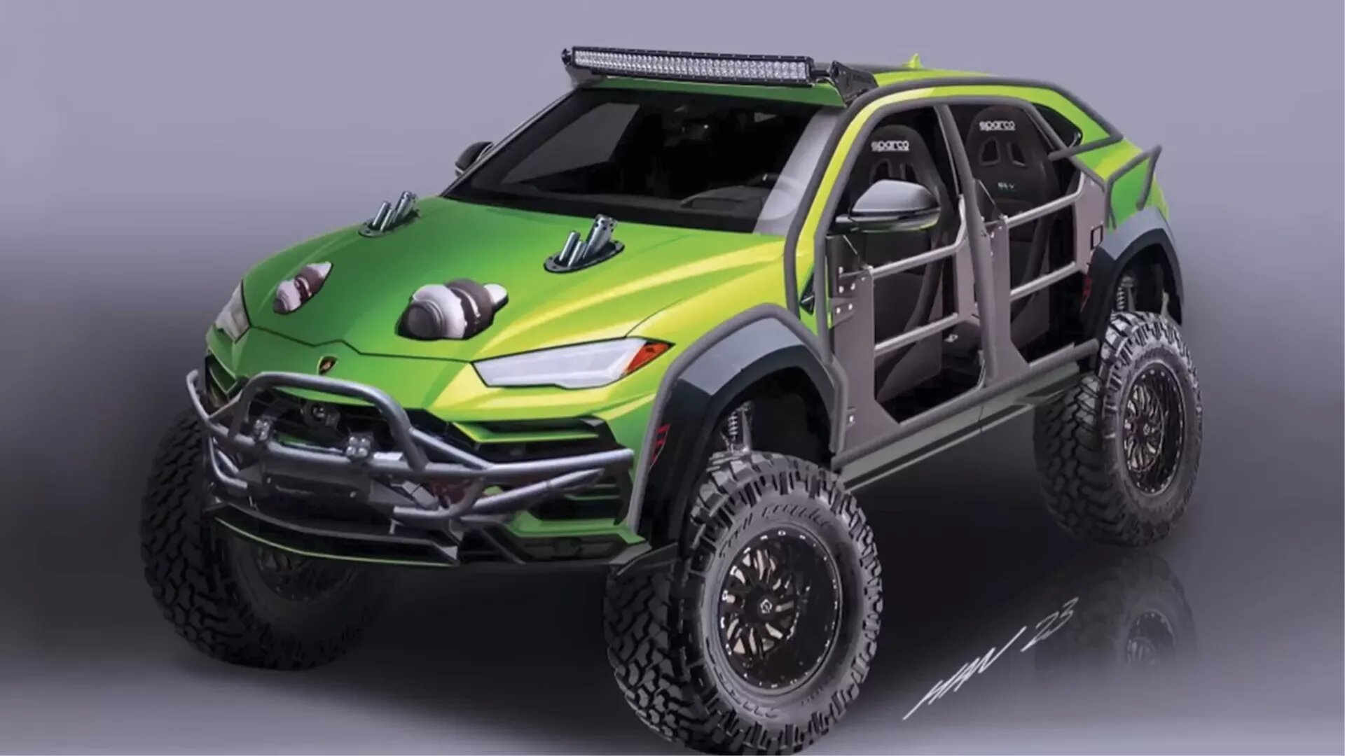 Канадские тюнеры решили скрестить Lamborghini Urus и Chevrolet Tahoe