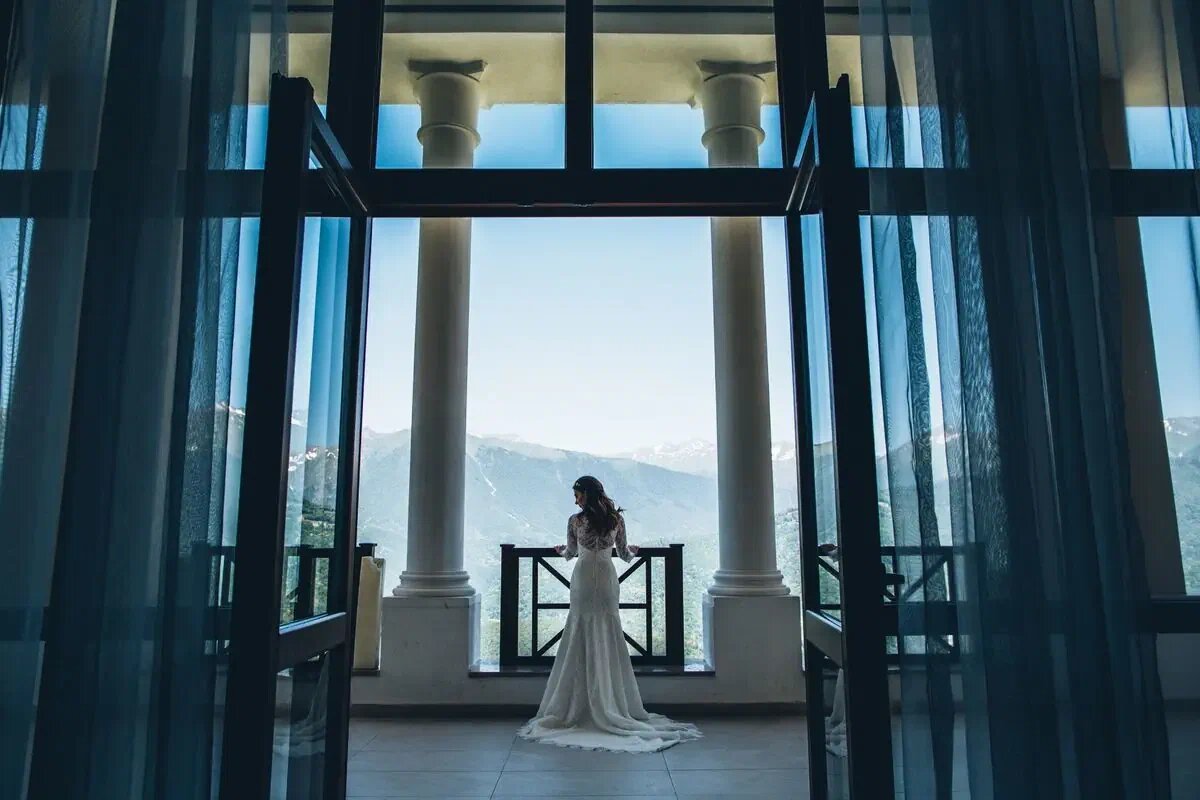 В отеле часто проводят свадебные фотосессии, Фото: Яндекс Путешествия
