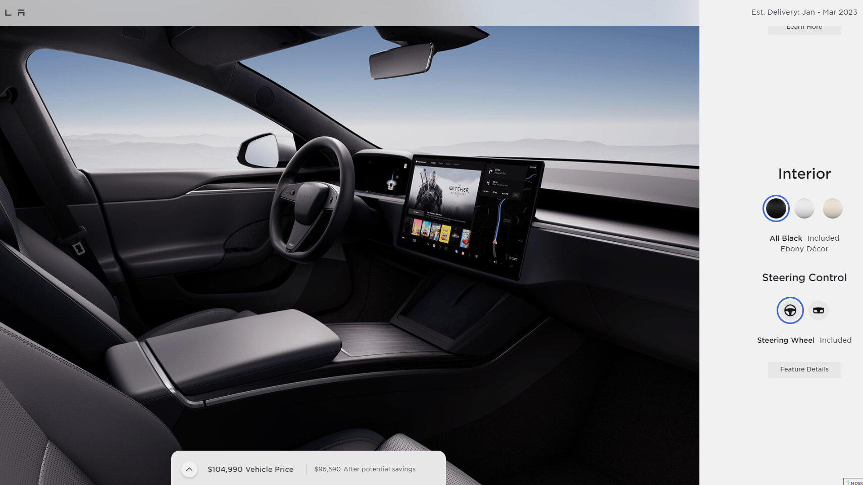 Tesla вернула круглый руль на Model S и Model X