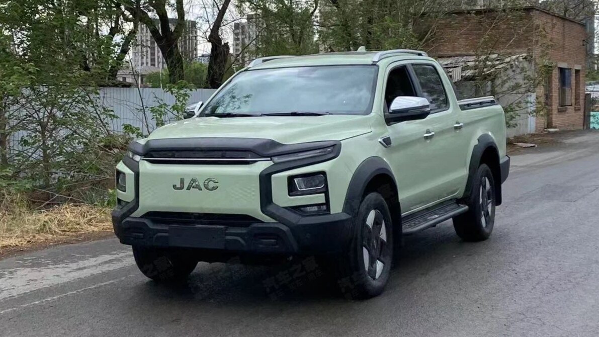 Большой серийный электропикап JAC T9 Hunter с батареей на 500 километров дебютирует на Пекинском автосалоне