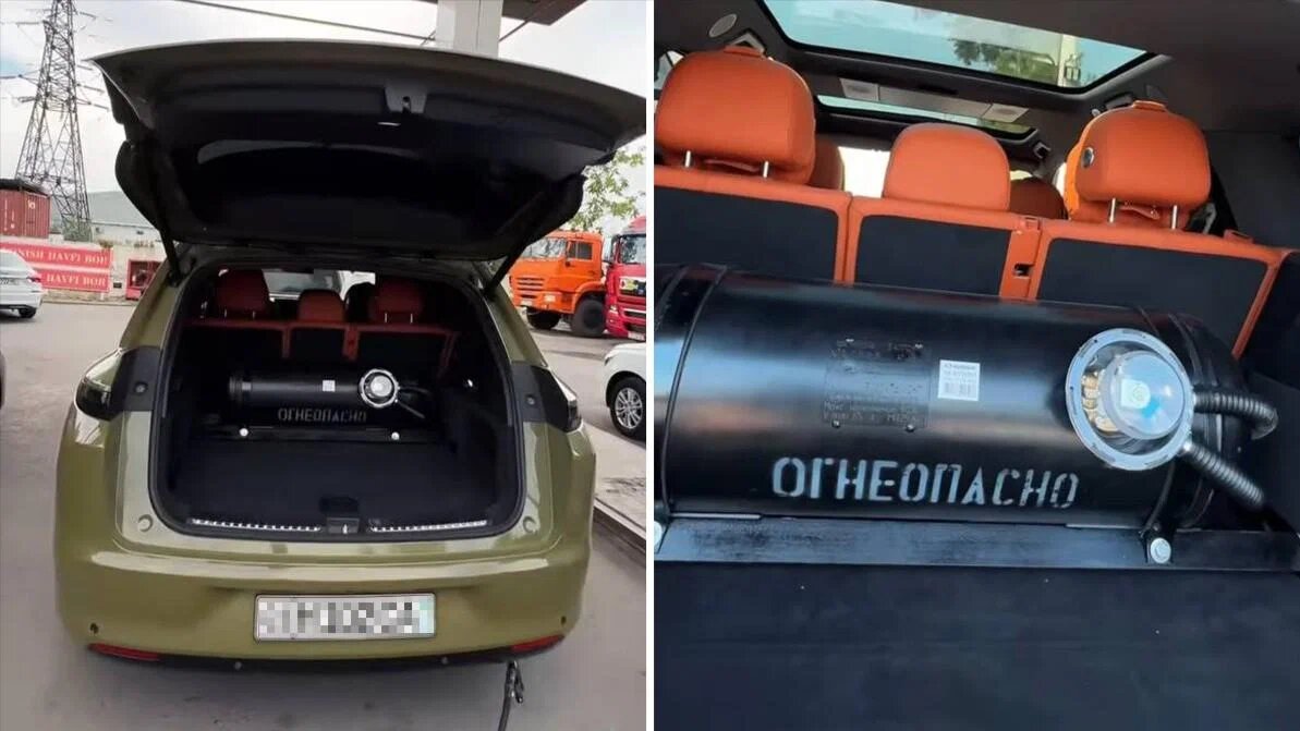 Владелец гибридного кроссовера  Li Auto L7 перевёл его на газ