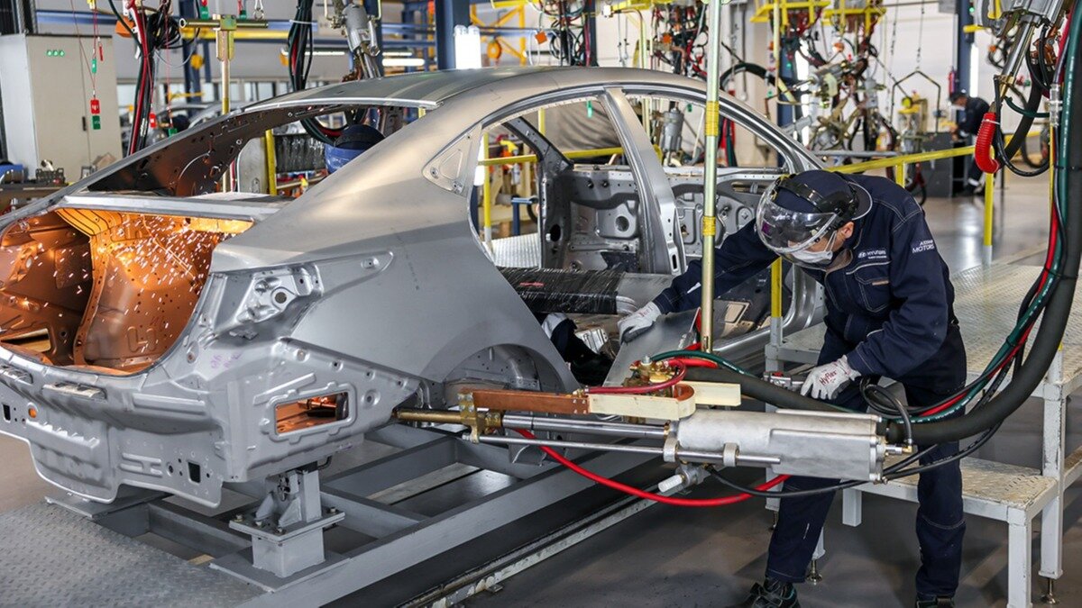 В Казахстане возобновилось производство Hyundai Solaris, комплектующие для которого поставляют из России