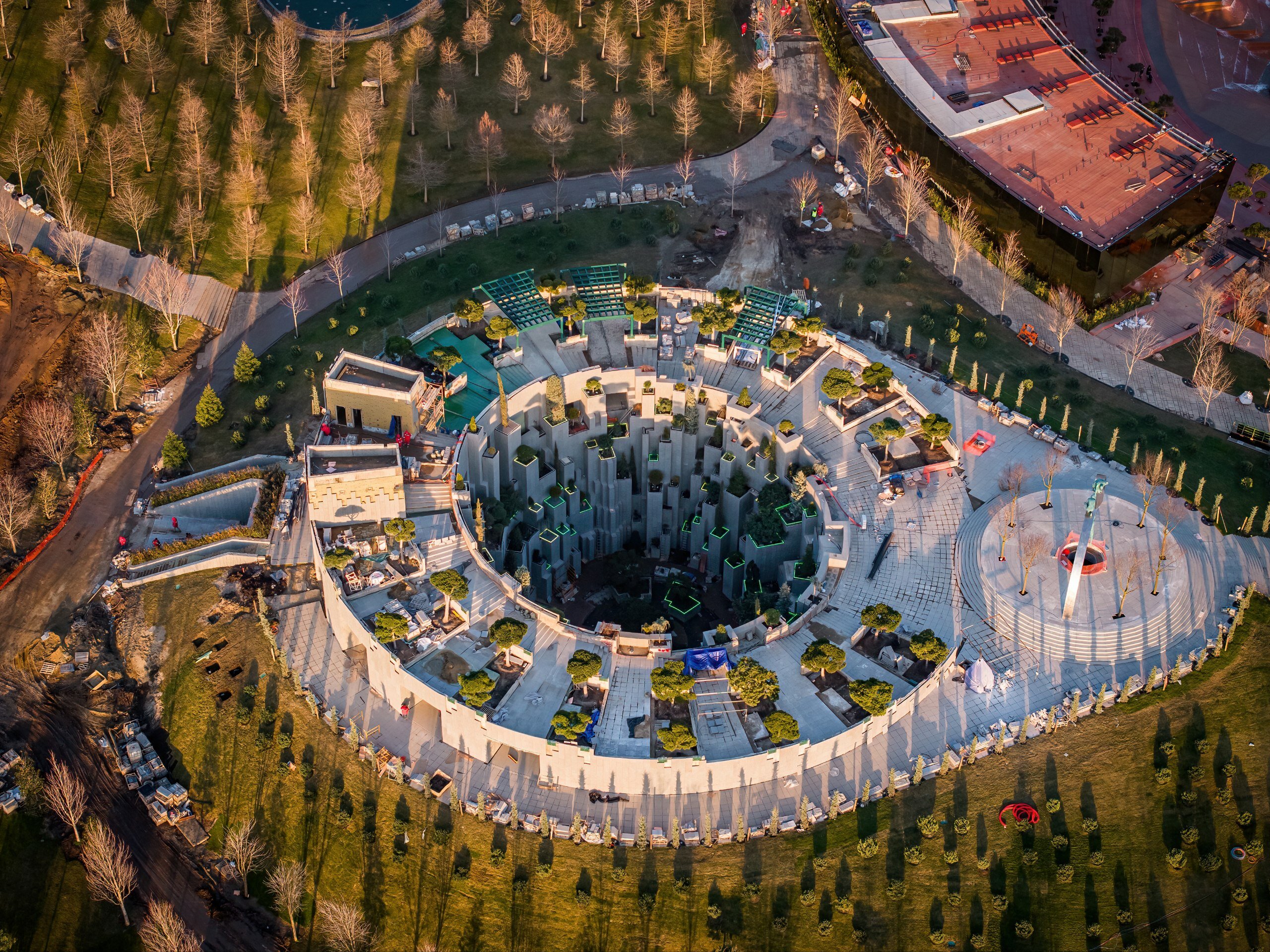 В Краснодаре создали многоуровневый подземный сад