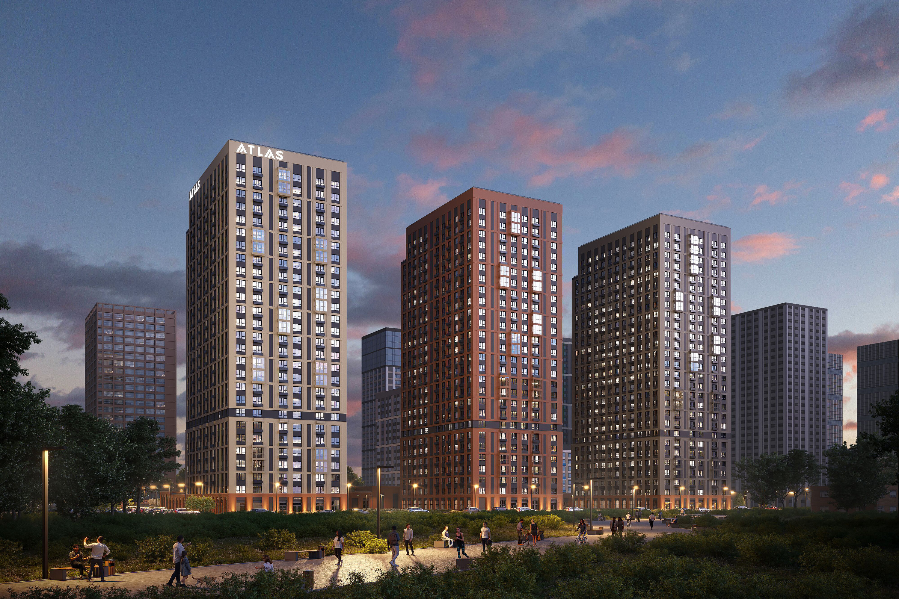 Торговая галерея, детская гостиная и удобные лобби: подробный обзор ЖК «Атлас Юник» в Екатеринбурге 