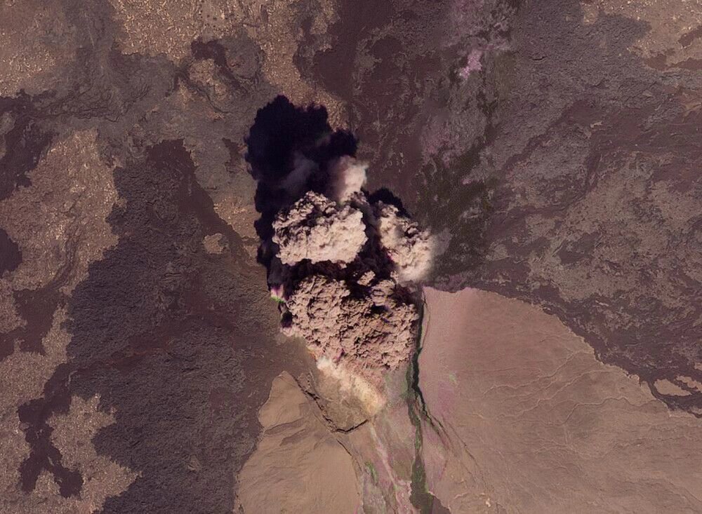 В Эфиопии произошло извержение спавшего десять тысяч лет вулкана