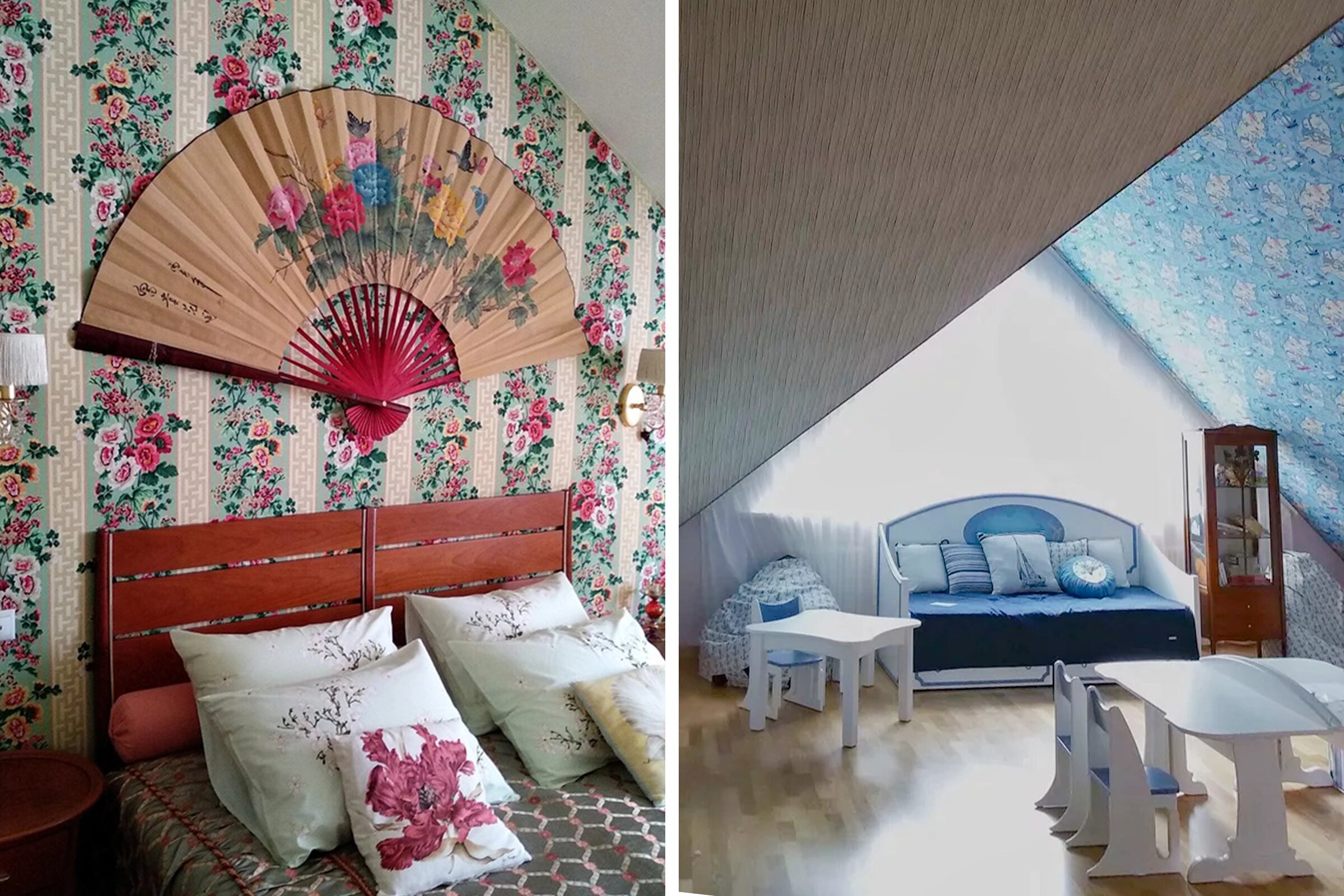 Как оформить стены тканью и какой текстиль подойдёт