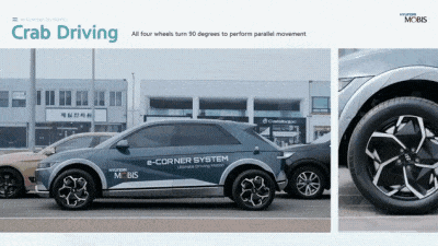 Марка Hyundai показала, как Ioniq 5 ездит «поперёк»