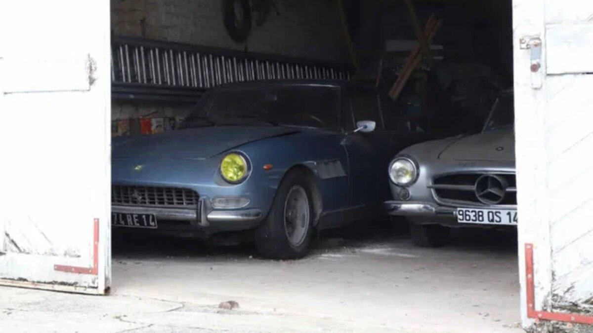 Найденное в сарае купе Ferrari 330 GT 2+2 внезапно оказалось с богатой историей