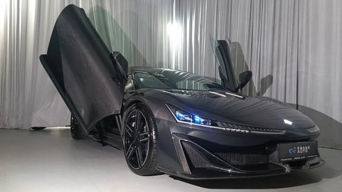 В Москве продают китайский суперкар GAC Aion Hyper SSR за 32 миллиона рублей