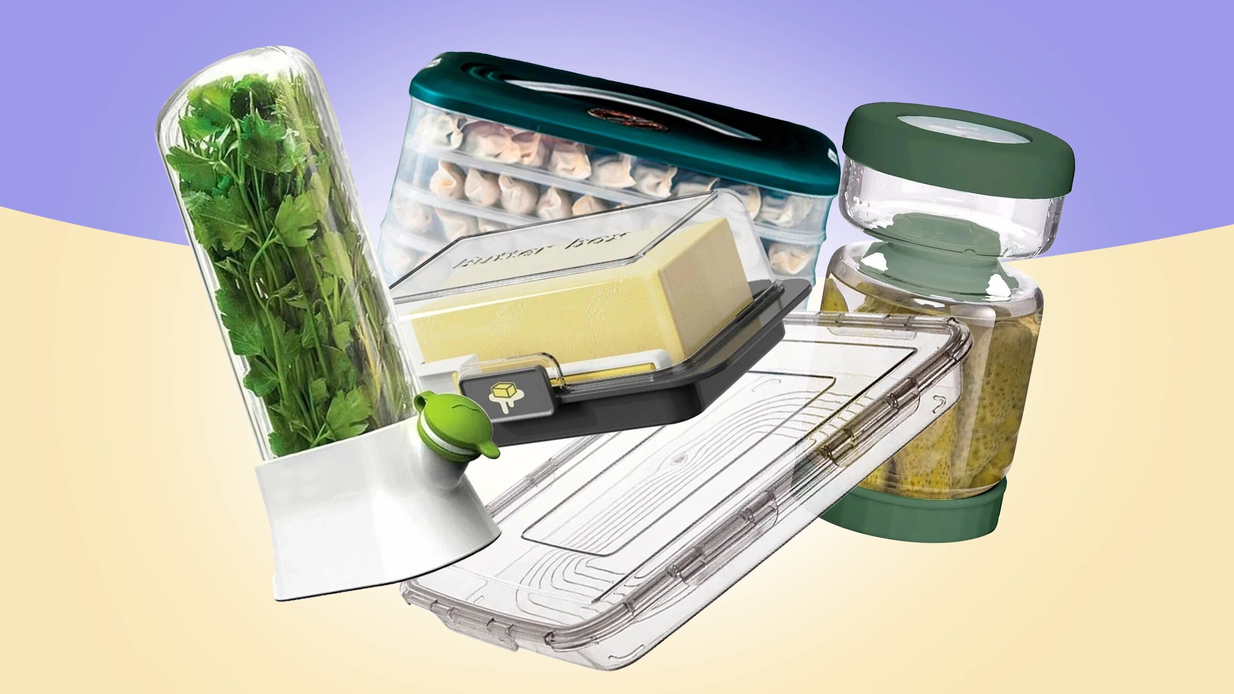 Для масла, оливок, зелени: 8 необычных кухонных контейнеров, которые вам нужны 