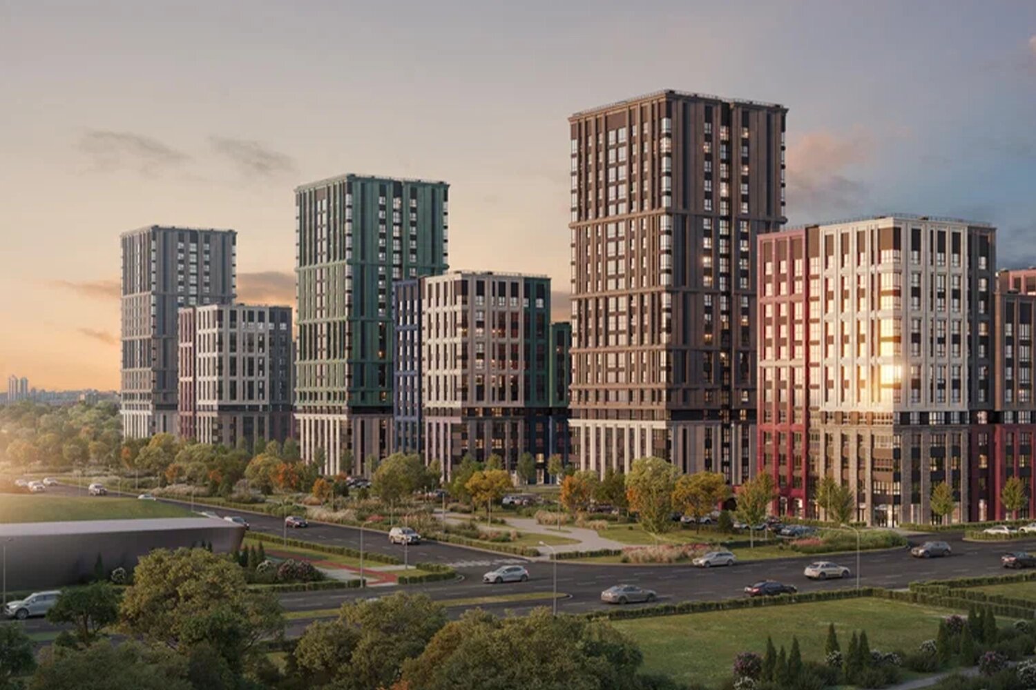 Бульвар, парк и уличный кинотеатр: подробный обзор ЖК «Эстет» в Ростове-на-Дону