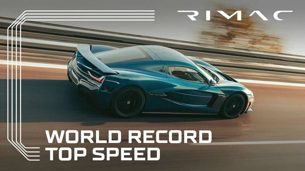 Rimac Nevera стал самым быстрым электрокаром, разогнавшись до 412 км/ч