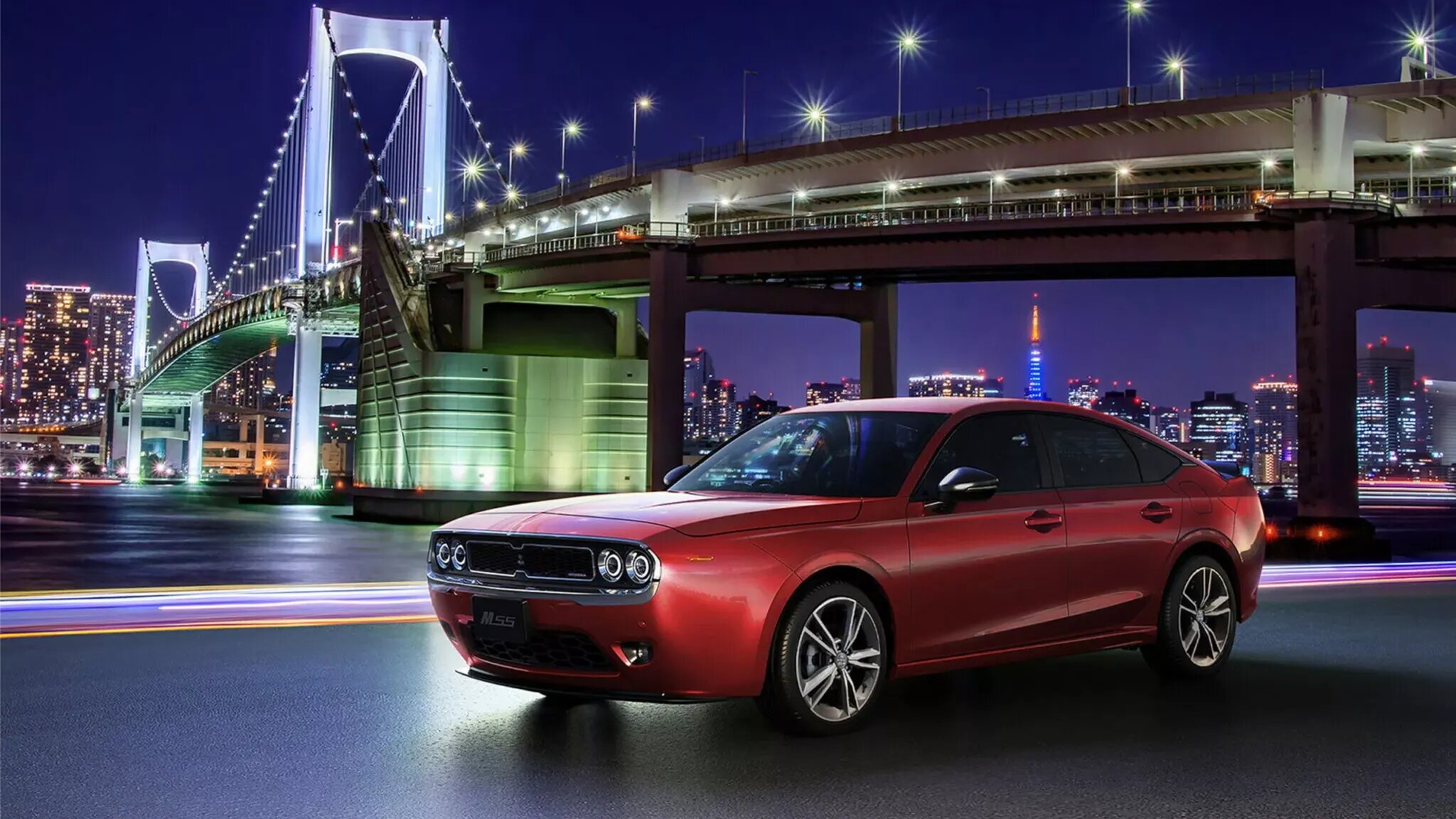 Mitsuoka возобновит выпуск Honda Civic, переделанного в Dodge Challenger