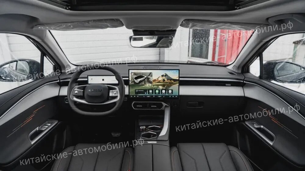 Новый Omoda C5 — скоро в продаже: фото интерьера