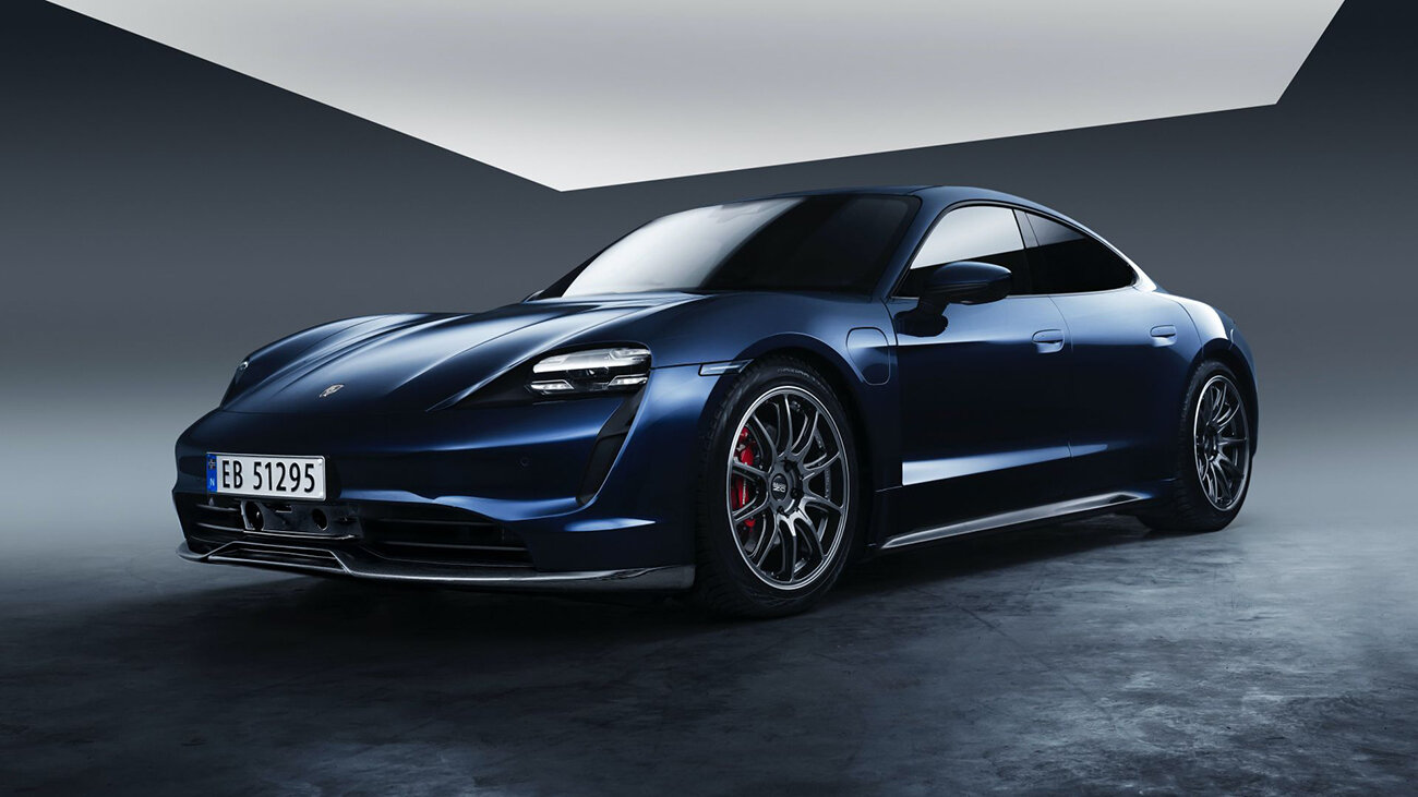 Норвежцы представили карбоновый обвес для электрокара Porsche Taycan