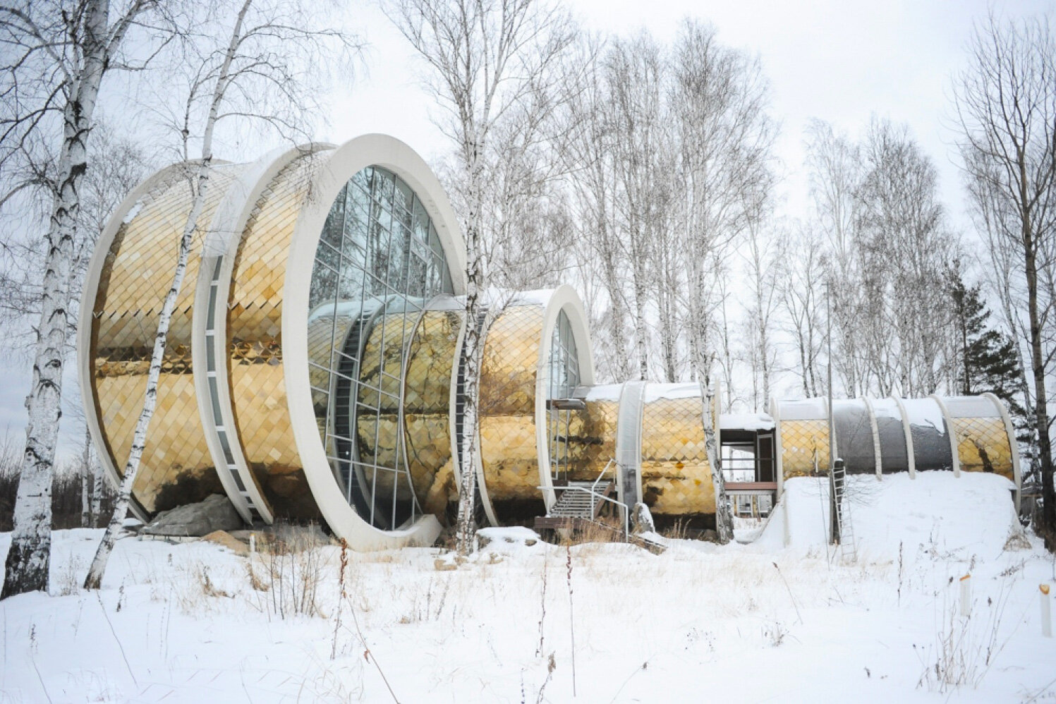 Кольцевой дом на Урале: фотопост