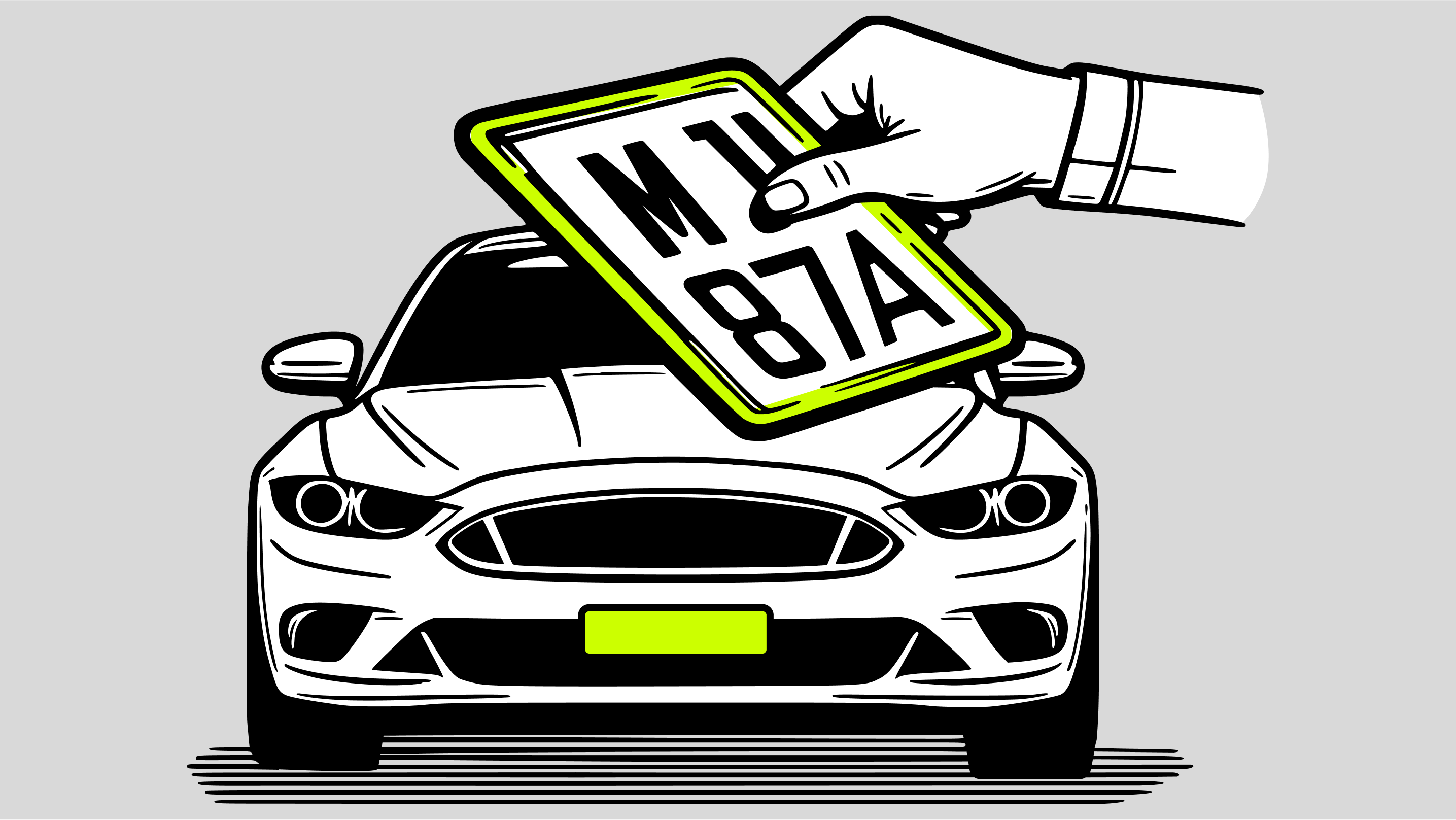 Можно поставить квадратные номера вместо прямоугольных? Отвечает юрист