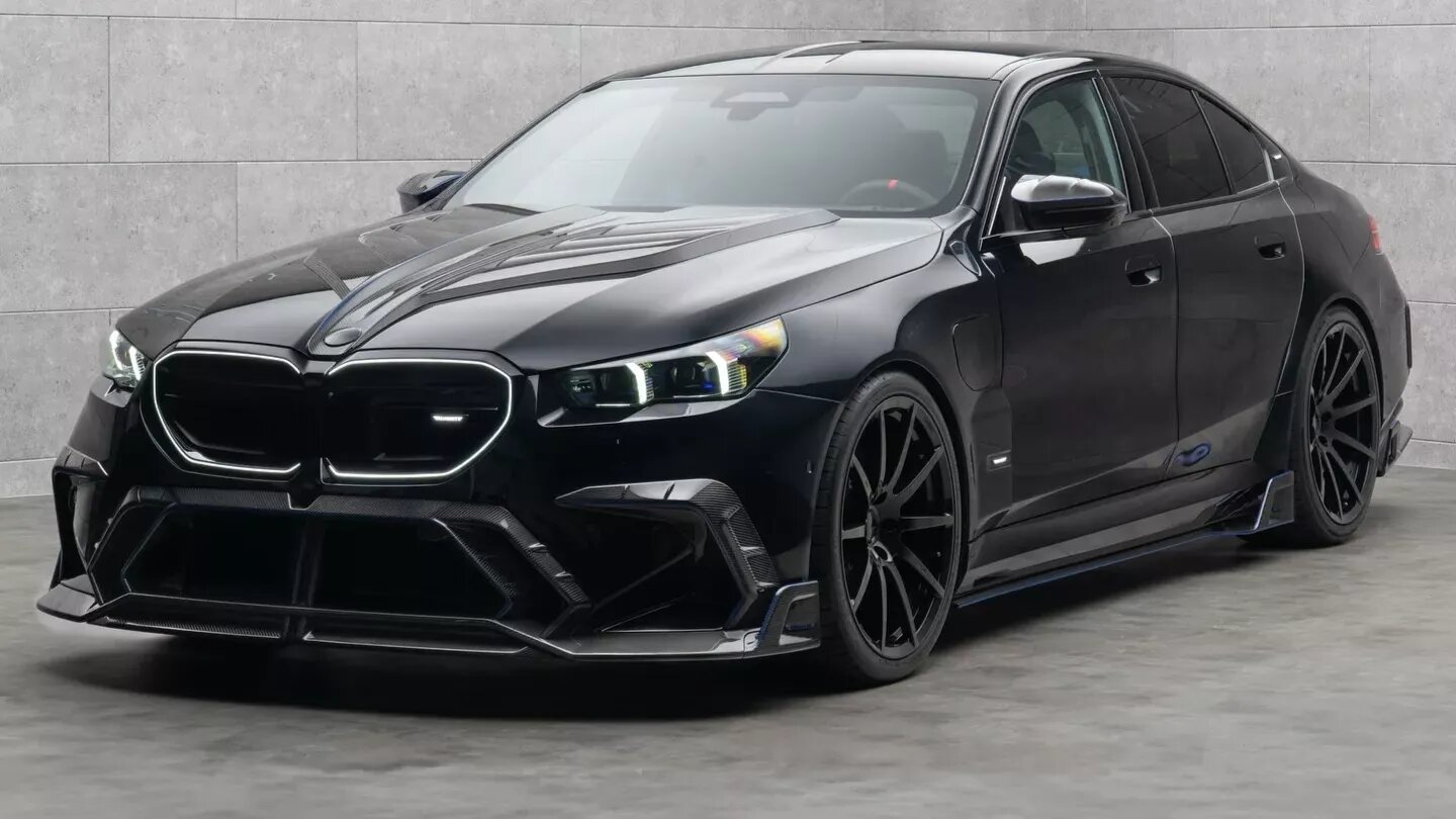 В Mansory сделали BMW M5 мощнее и агрессивнее
