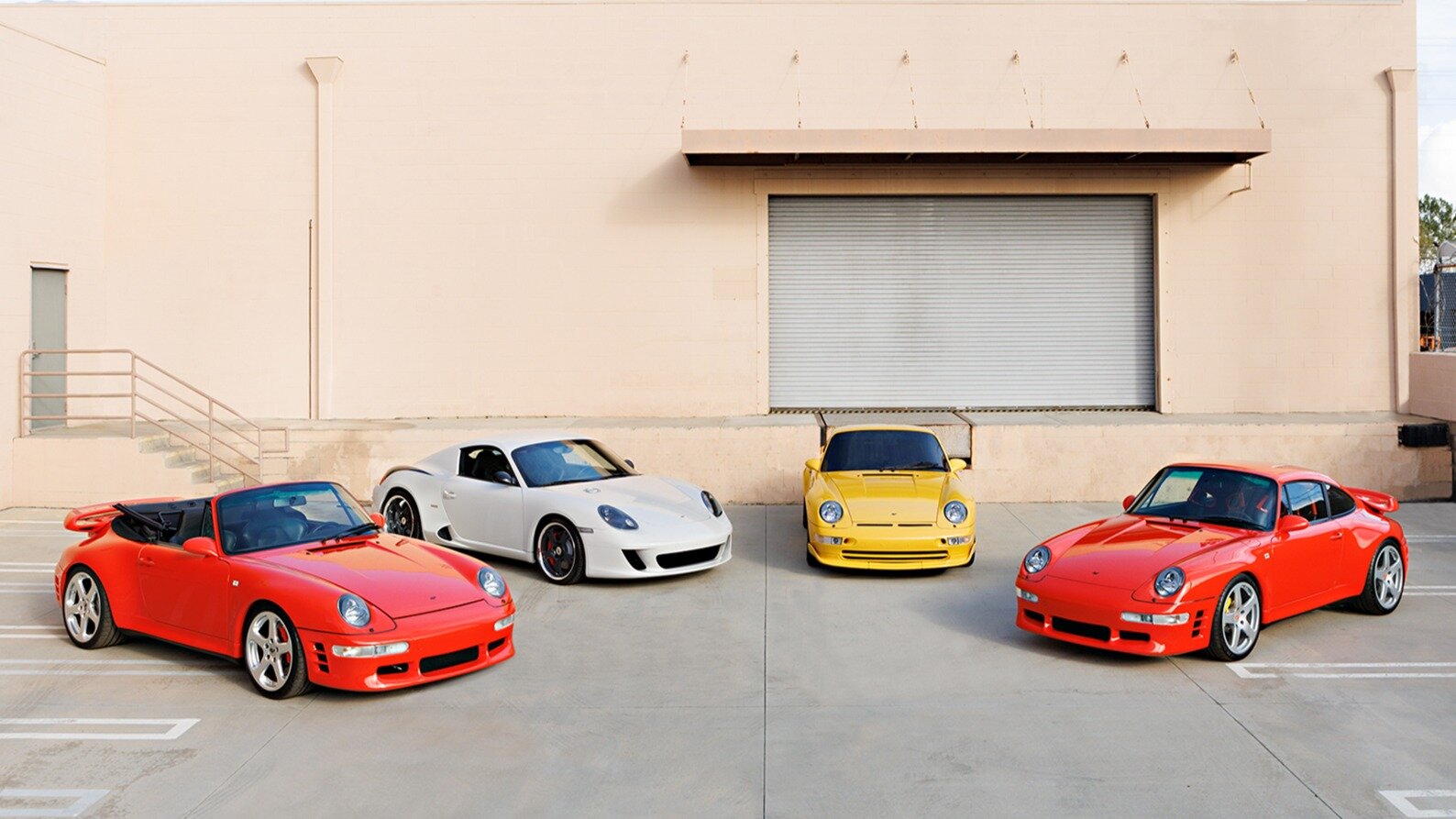 Коллекция редчайших спорткаров Porsche от ателье RUF уйдёт с молотка