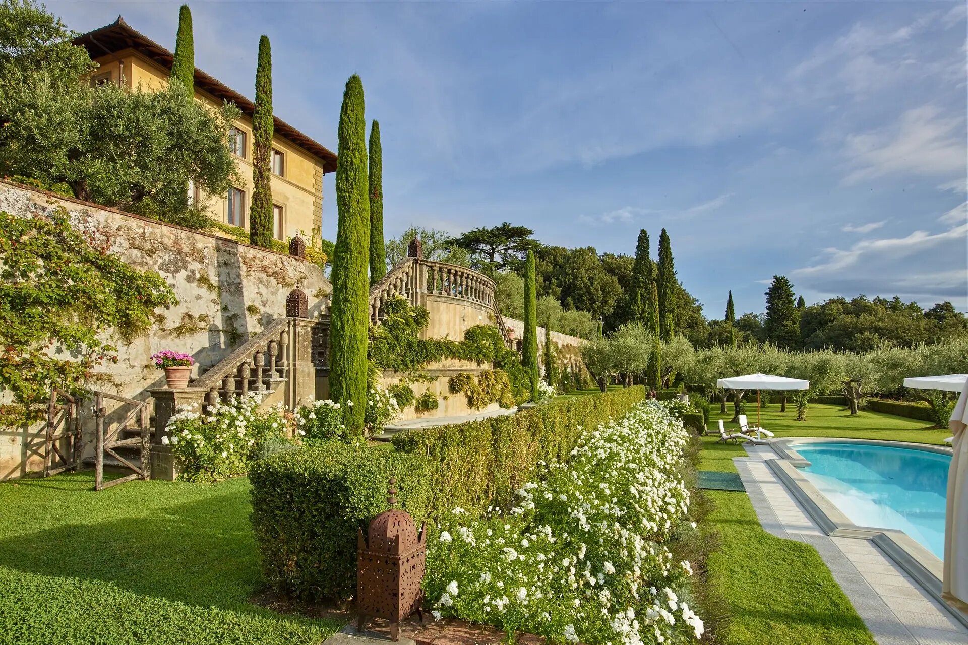 Итальянская вилла Стинга среди виноградников: фотопост