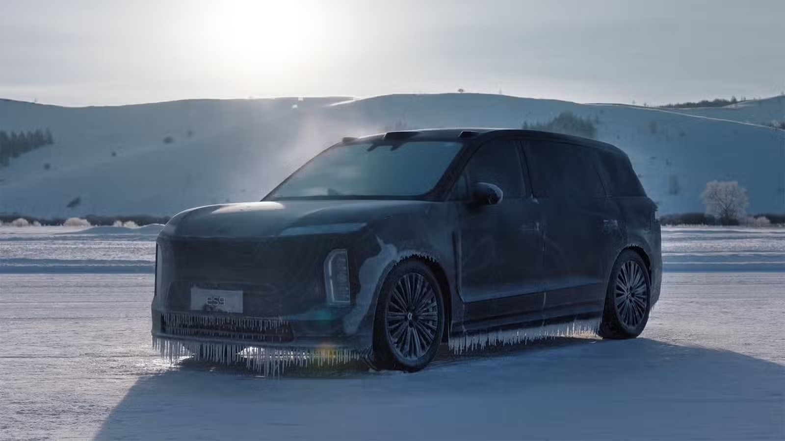 Марка Nio показала новейший гигантский кроссовер NS9 на видео