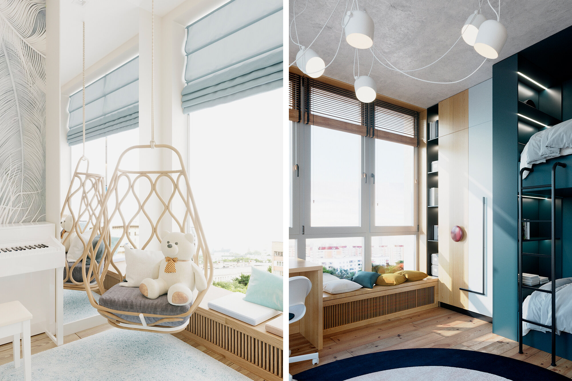 Как обустроить студию для семьи с ребёнком, чтобы не делать ремонт каждый год