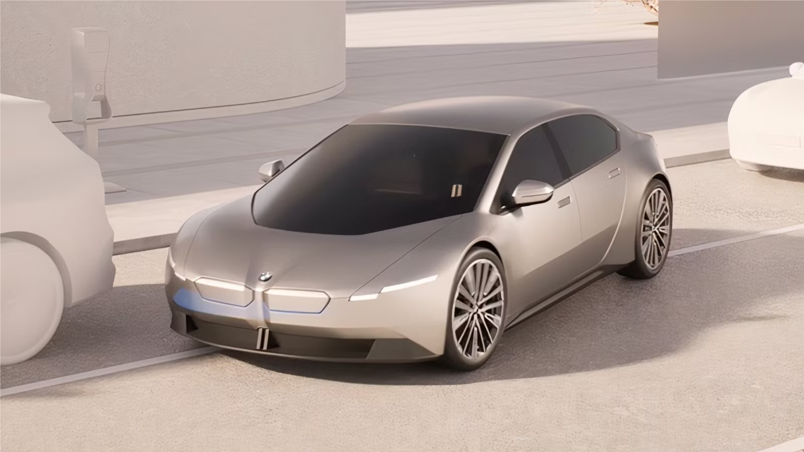 BMW случайно рассекретил загадочный электрокар