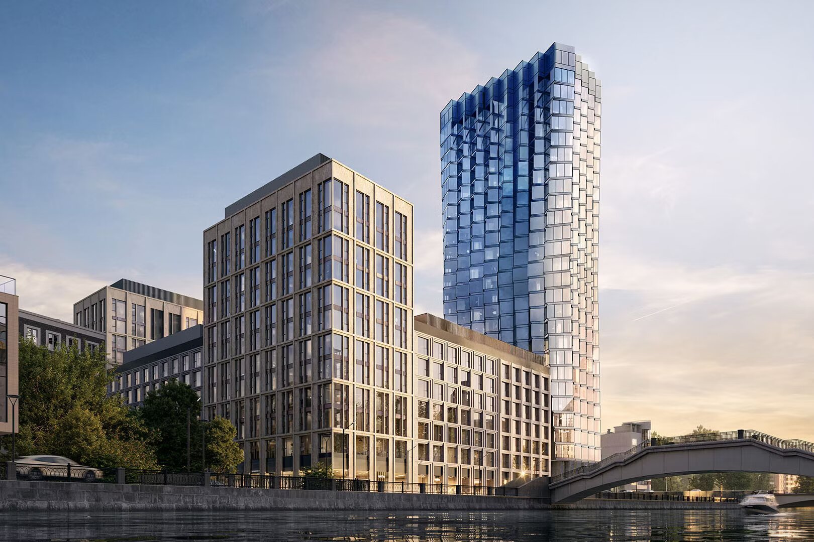 Башня-«кристалл» и приватный парк: подробный обзор ЖК «Монблан» в Москве 