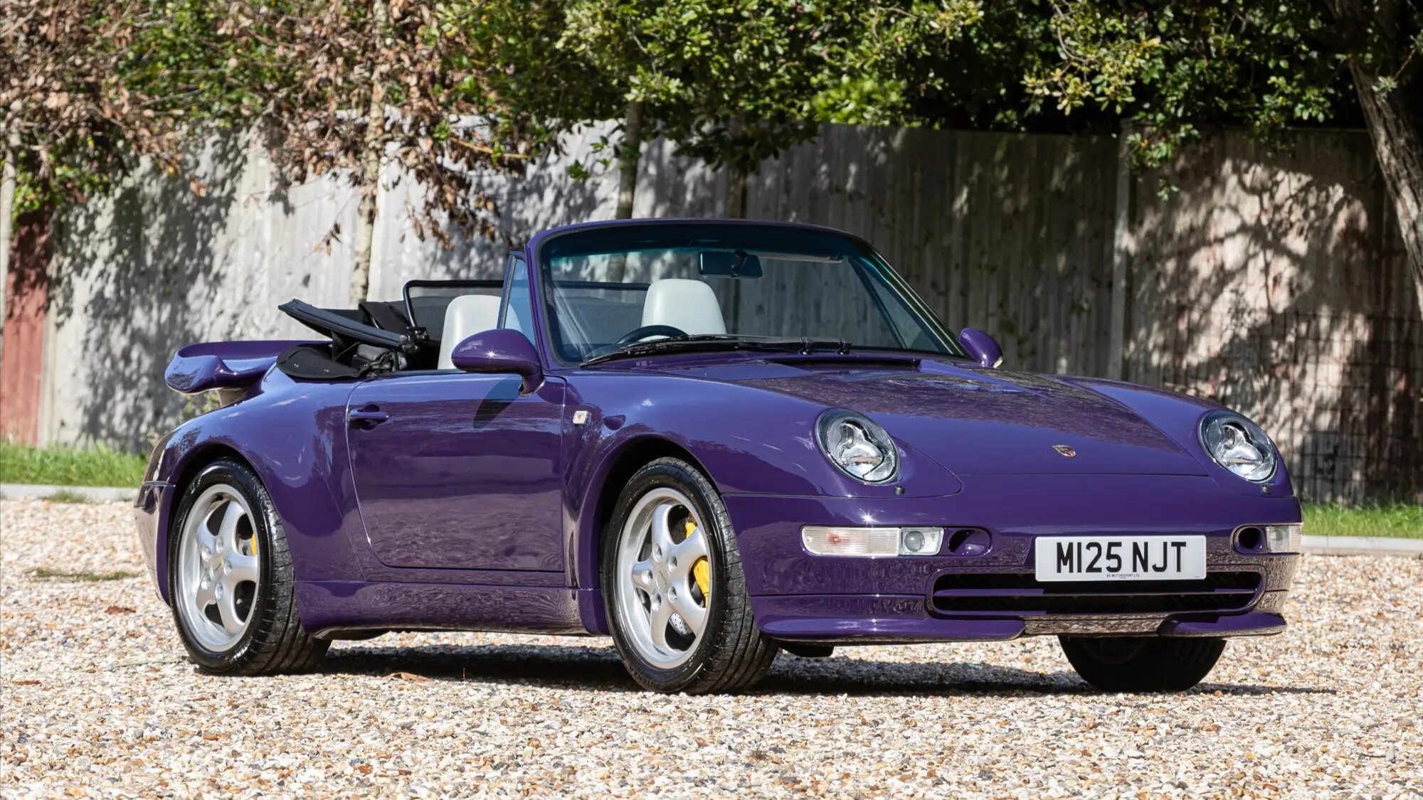 С молотка уйдёт редчайший Porsche 911 Turbo (993) в кузове кабриолет