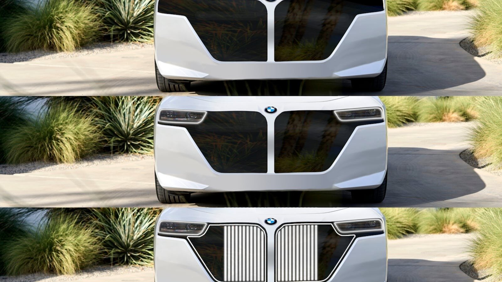 «Ноздри» будущих электрических BMW станут световыми экранами
