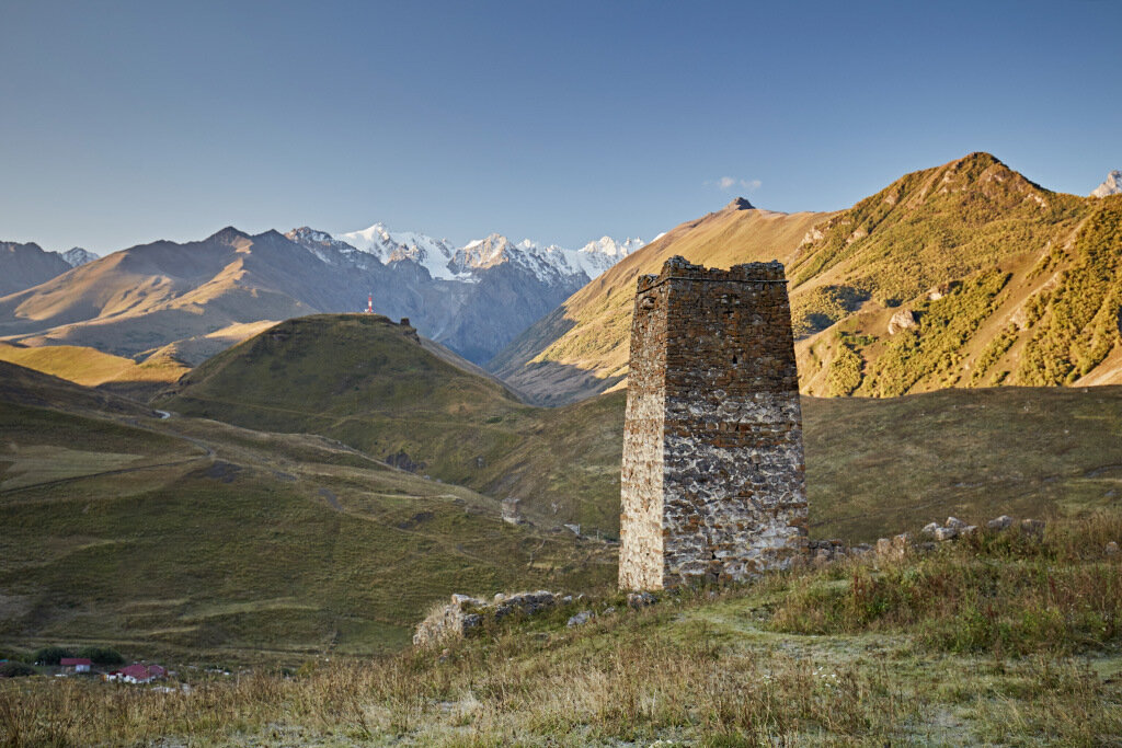 Средневековая архитектура потрясающе дополняет пейзаж
