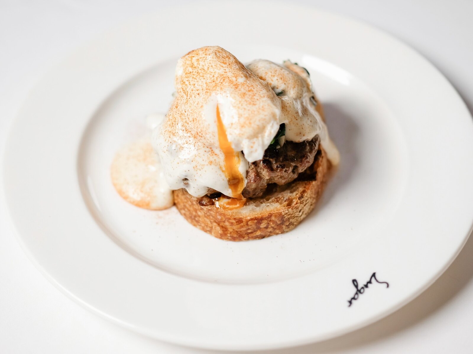 Бифштекс на тартине 