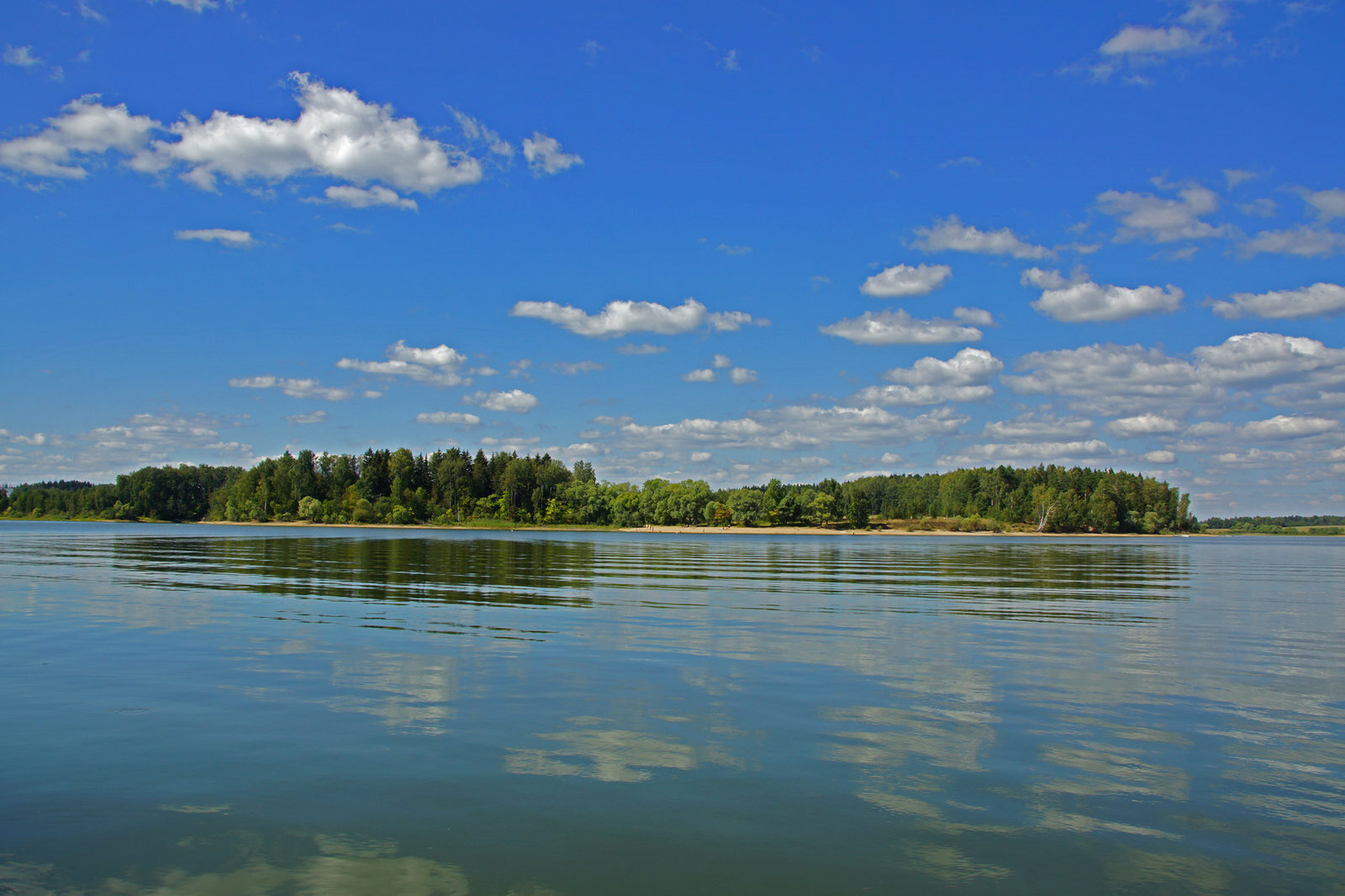 Озернинское водохранилище находится в Рузском городском округе Московской области.