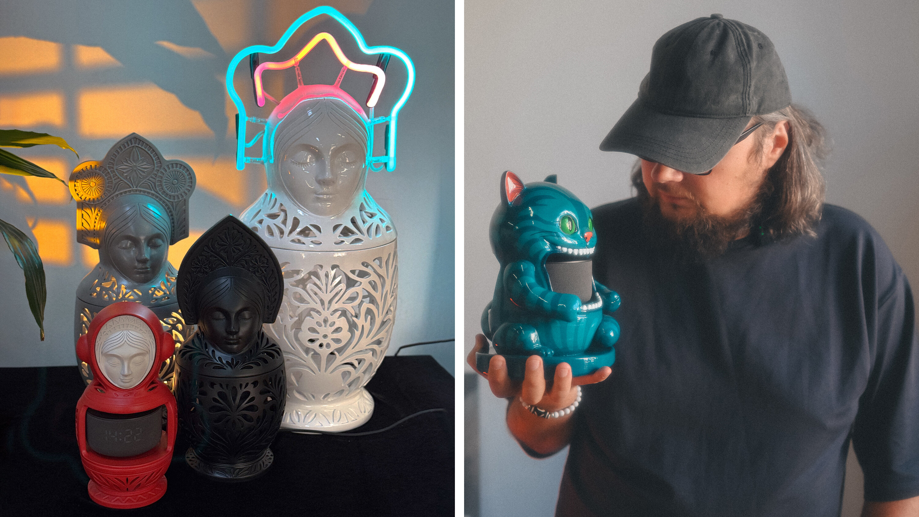 Голос, который обрёл лицо: как художник из Санкт-Петербурга создал капсулы для Алисы в стиле ретрофутуризма