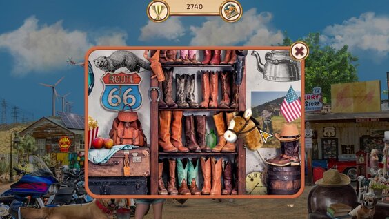 Hidden Objects: Traveling America