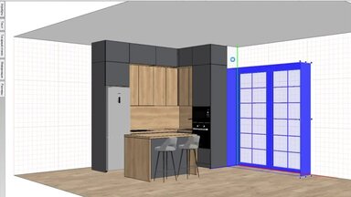 Проектирование и визуализация кухни