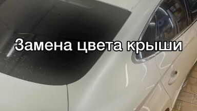 Крыша в черный цвет