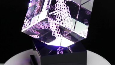 КУБ светильник 3D