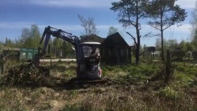 Корчевка участка