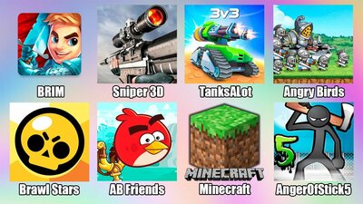 Brawl Stars Minecraft Angry Birds Sniper 3d Anger Of Stick 5 Tanksalot Bravl Stars Majnkraft Smotret V Efire - смотреть мультик minecraft brawl stars