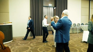 Джазовый бэнд с танцевальной программой на мероприятии