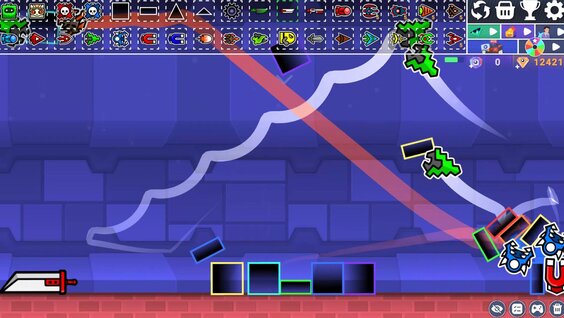SUPER WAVES IN GEOMETRY DASH - Sandbox Playground!
