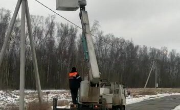 Замена фонарей уличного освещения