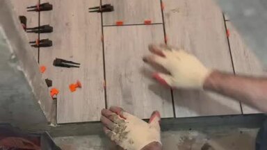 Последние штрихи с полом)))