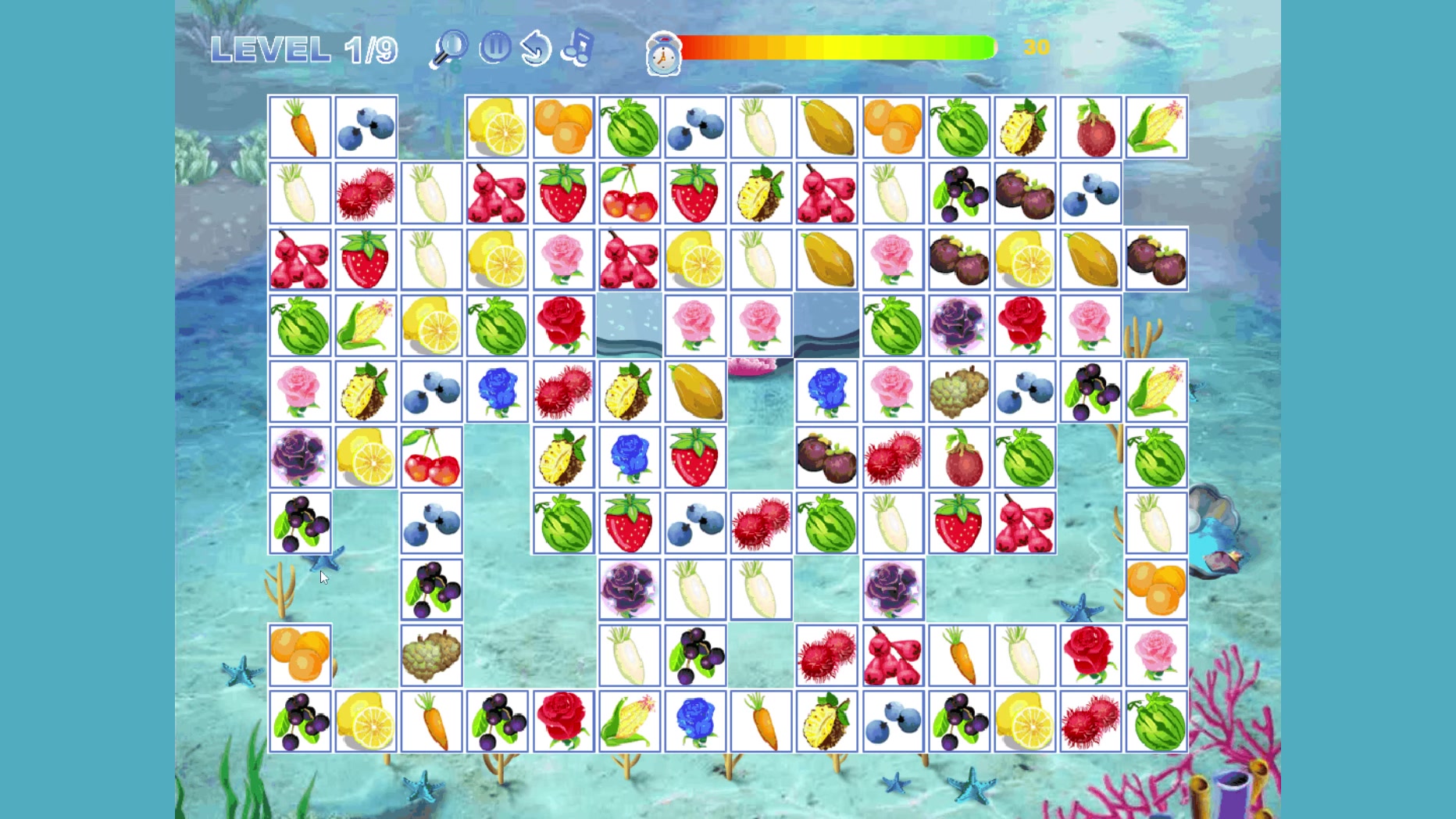 Соедини фрукты! — Yandex Games xizmatida bepul onlayn o‘ynash