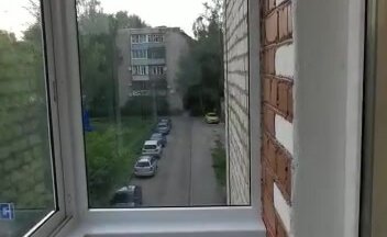 Остекление алюминием, отделка парапета и стены