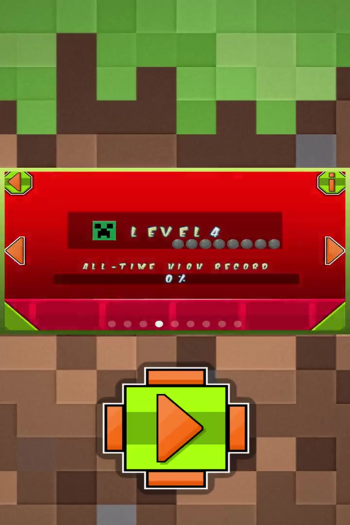 Geometry Dash Minecraft — play online for free on Yandex Games