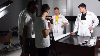 Съёмочный процесс