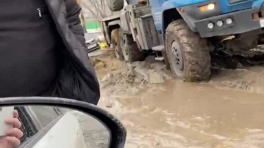 Работа автокрана