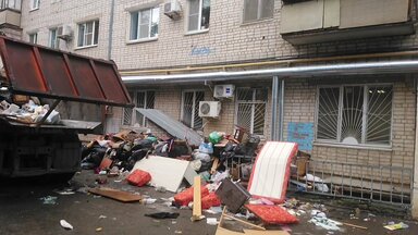 Вывоз мусора из квартиры